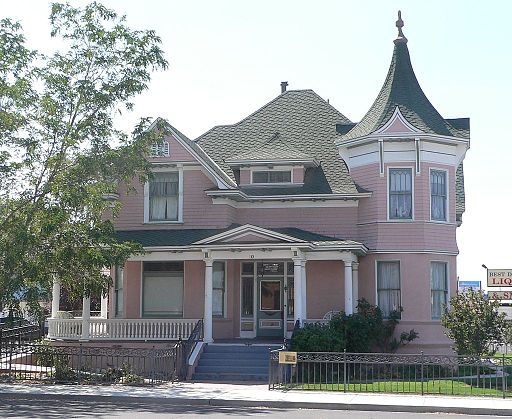 Douglass mansion (Fallon NV) from E 1