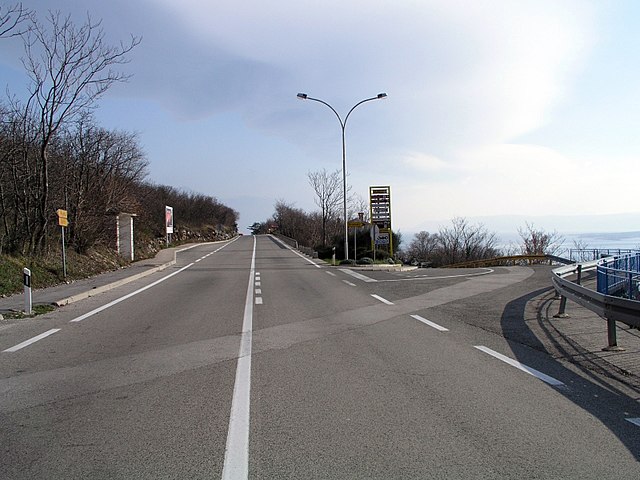 D8 state road near Dramalj