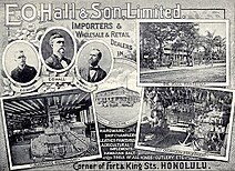 Photograph of E.O. Hall and Sons advertisement