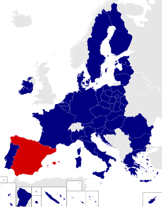 <span class="mw-page-title-main">Spain (European Parliament constituency)</span> Constituency of the European Parliament