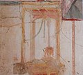 East Wall Middle Zone Left Aedicula with offerings circa 1993.jpg