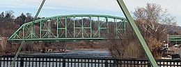 Easton-Phillipsburg Toll Bridge connecting Easton and Phillipsburg, New Jersey in the Lehigh Valley