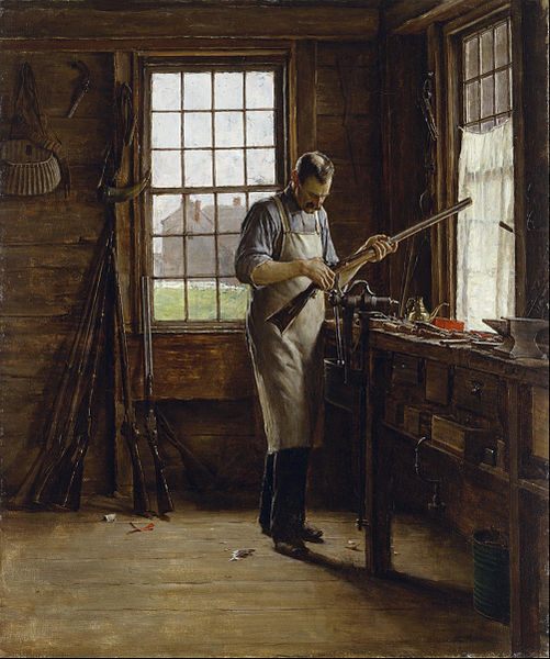 File:Edgar Melville Ward - The Gunsmith Shop - Google Art Project.jpg