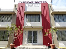 The Ponce campus of Caribbean University on Avenida La Ceiba, Barrio Sabanetas, Ponce Edificio Ponce Candy Industries, Bo. Sabanetas, Ponce, PR, mirando hacia el norte (DSC00923).jpg