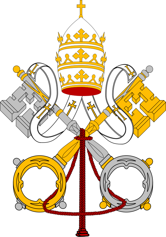 Description de l'image Emblem of the Holy See (6).svg.