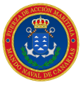Emblem of the Canary Islands Naval Command (ALCANAR) Maritime Action Forces (FAM)