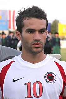 Erando Karabeci Albanian footballer