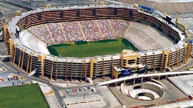 Estadio Monumental "U" It is the highest capacity soccer stadium in South America and one of the largest in the world.