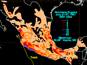 1987 Hurricane Eugene