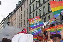 EuroPride parade in Stockholm, Sweden, 2018 Europride parade Stockholm 2018 718.jpg