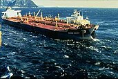 Shortly after leaving the Port of Valdez, the Exxon Valdez ran aground on Bligh Reef.