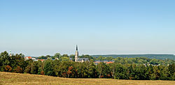 Skyline of Falkenstein/Vogtl.