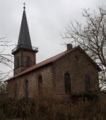 English: Protestant church in Windhausen Kestricher Strasse 4, Feldatal, Hesse, Germany