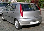 Fiat Punto Fünftürer (1999–2003)