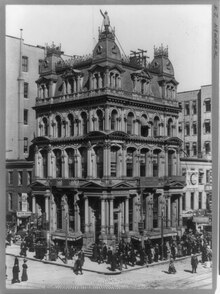 Firemen's Insurance Company Building at Broad and Market streets Firemen's Ins. Co. Bldg., Broad & Market Sts., Newark, N.J. LCCN90707327.tiff