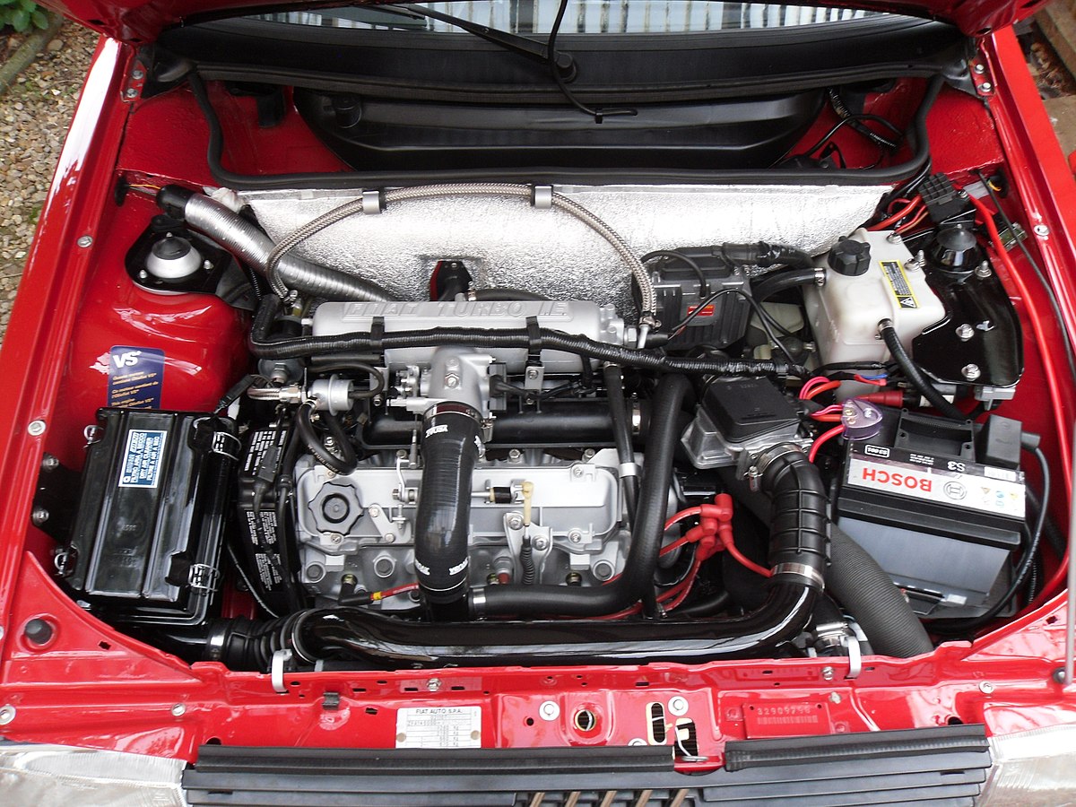 Fiat Uno Turbo – modified versus standard —