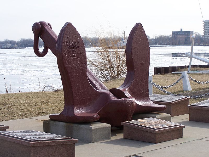 An Anchor from the S.S. Edmund Fitzgerald