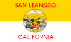 Flag of San Leandro, California
