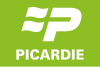 Entisen Picardie-alueen lippu.svg