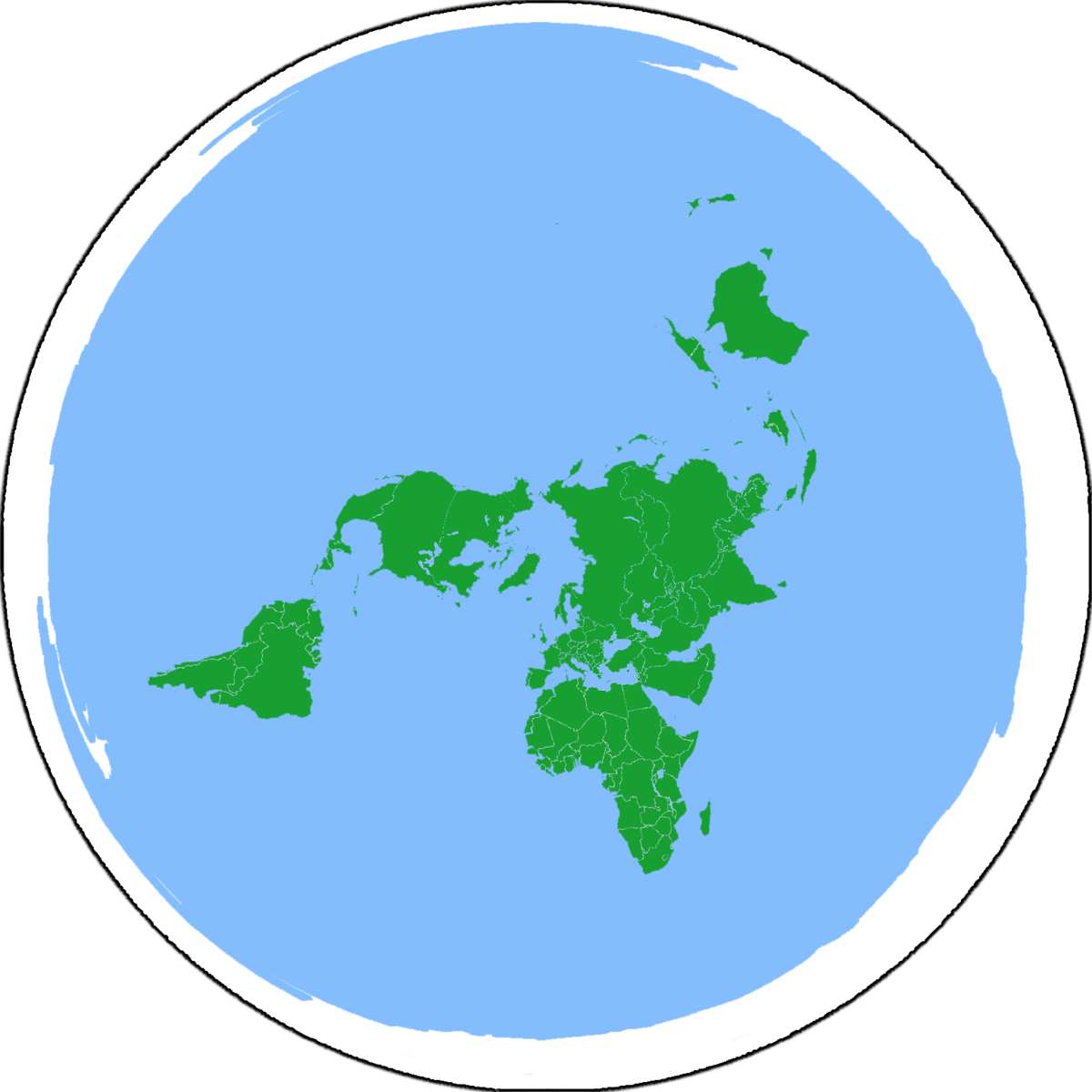 world map flat png