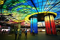 Formosa Boulevard, Kaohsiung (2008): Glasdecke „Dome of Light“ von Narcissus Quagliata