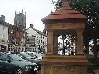 East Grinstead Town in West Sussex, England