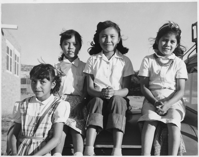 File:Four young female students - NARA - 295167.tif
