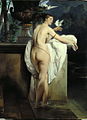 Venere ch'la schersa cun dù culumbe (Ritràt d'la balerina Carlotta Chabert) (1830) Müsé d'Art Muderna e Cuntempuranea de Trent e Ruverét, Trent
