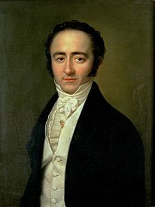 Franz Xaver Mozart v roce 1825