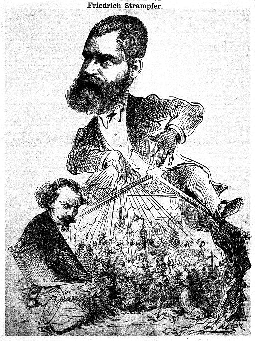 Friedrich Strampfer und Maximilian Steiner 1869 Klic