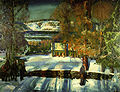 Deutsch: George Wesley Bellows: Straße im Winter , 1912, Öl auf Leinwand.