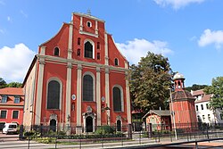 Baroque Saint Ignatius of Loyola church