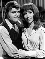 As Rachel with George Reinholt on Another World, 1973.