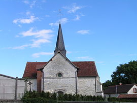 The church of Saint-Denis in Gigny