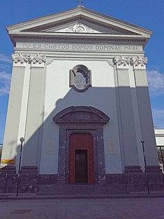 San Giuseppe Maggiore dei Falegnami Church in Naples, Italy