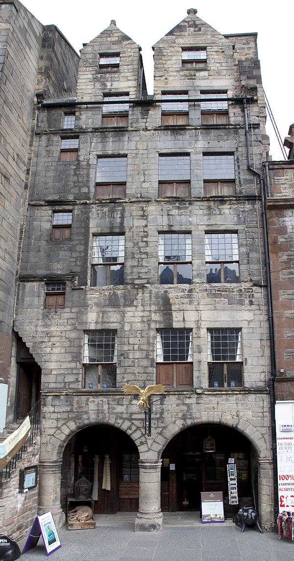 Gladstone's Land is a tenement from 1617 in the Old Town, Edinburgh.