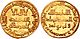 Gold dinar of al-Walid II ibn Yazid, AH 125-126.jpg