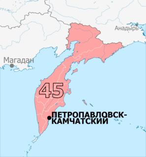 Kamchatka constituency Russian legislative constituency