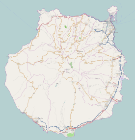 Caldera de Bandama ubicada en Gran Canaria