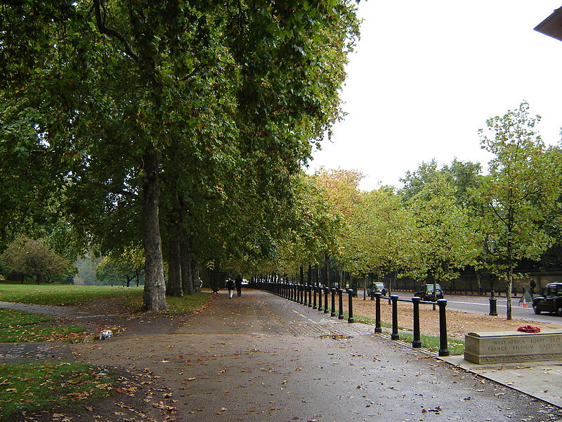 File:Green Park, London, England and Constitution Hill.jpg