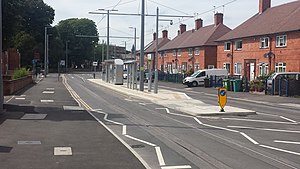 Gregory Street Straßenbahnhaltestelle bei Chrisw am 02.08.2015 14.51.48.jpg