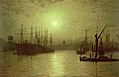 Thames Nehri'nde Akşam karanlığı, 1880.