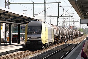 Gueterzug im Bahnhof Greifswald 02.JPG