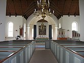 Fil:Håstads kyrka, interiör 2.jpg