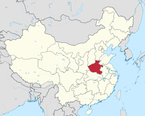 Lage von Hénán Shěng in China