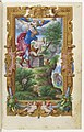 Le sacrifice d'Isaac, Heures de Dinteville, f.13r.