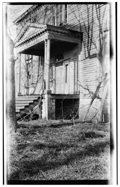 File:Historic American Buildings Survey, Thomas T. Waterman, Photographer April, 1939 DETAIL OF PORCH. - Prospect Hill, Airlie, Halifax County, NC HABS NC,42-AIRLI.V,1-4.tif