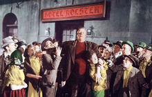 Strange (center) as monster in House of Dracula