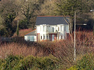 House overlooking the A48 in the lower part of Downs just off Culverhouse Cross House overlooking Cardiff from Tumbledown on the A48 - geograph.org.uk - 1156532.jpg