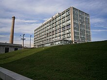 Hudson County Administration Building seen from Pavonia Avenue Hudson County Admin Bldg-595 Newark (rear).jpg